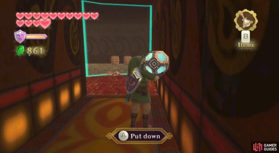 As you carry the Timeshift Orb, look ahead for remains that will come back to life when you get close.