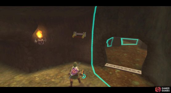 Put down the orb for a while, then go around and pull this wall switch.