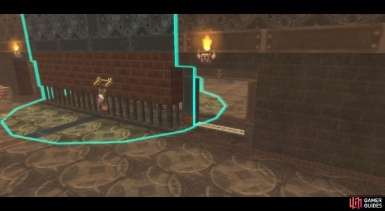 On the other side, the wall switch should now be accessible.