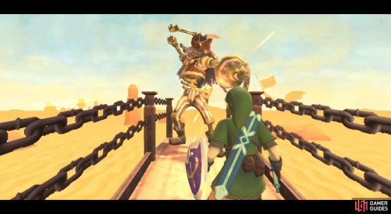 Your ultimate goal is to push Scervo off the plank.