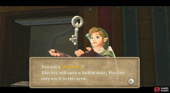 As thanks for rescuing the crew, they&rsquo;ll give you a Small Key.