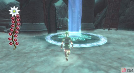 Sadly, it&rsquo;s a long trek back. Be wary of the Watcher along the second skeleton bridge.