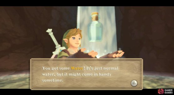 If you have two empty bottles, fill both with water. Otherwise, one bottle will do.
