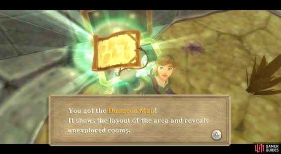 The Dungeon Map will let you know where a fake wall is.