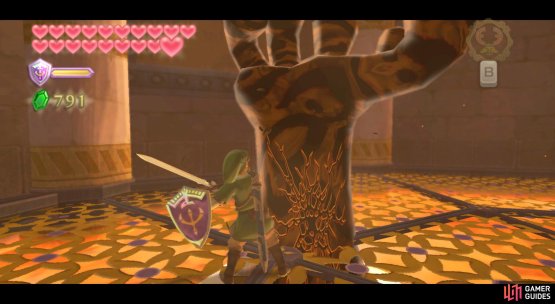 Defeat the Magmanos using the spiky plants here.