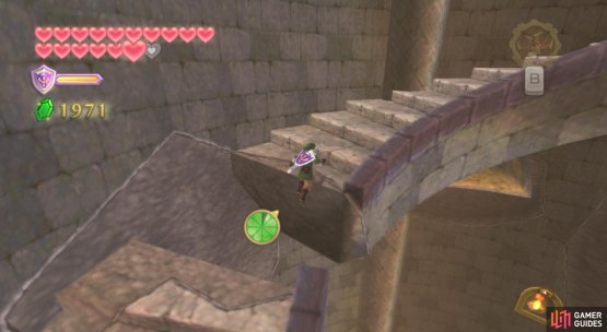 The other gaps, you can jump across.