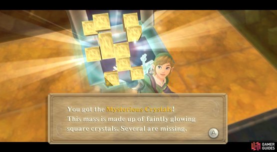 Solve the puzzle and defeat the Moldorm to get this boss key.