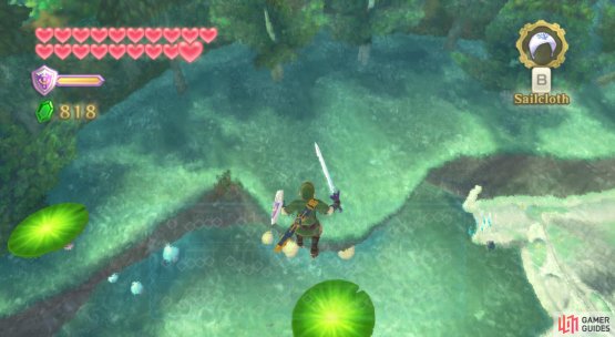 &hellip;Onto this lilypad below.