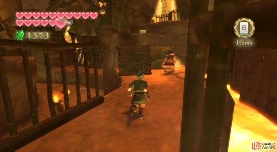 Wait till the Bokoblin turns around.