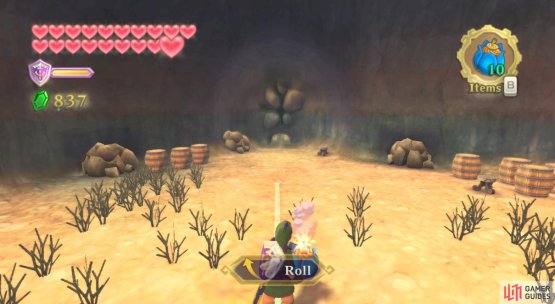 Eventually, you can help Golo with his goal of creating a passage to the south.