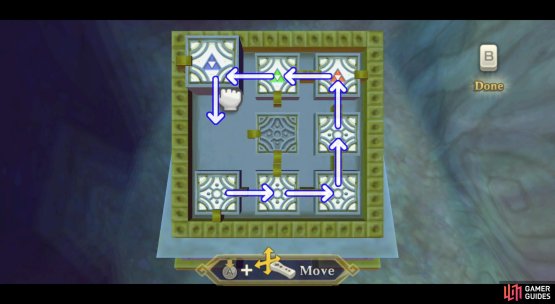 First, shuffle all the rooms counter-clockwise.