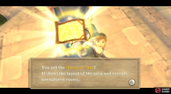 You&rsquo;ll obtain the Dungeon Map right at the beginning.