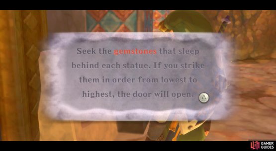 Keep your eyes peeled for important clues like this!