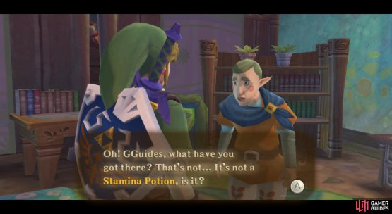 Hand the fella one of your Stamina Potions, then do it again on a separate night.