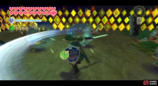 Hit them once to stagger them, then quickly follow up with another attack.