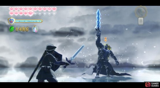 Demise will charge his sword with lightning.