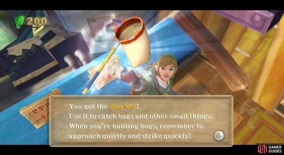 The Bug Net is an optional, but useful item.