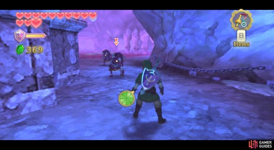 Cursed Bokoblin in the Ancient Cistern.