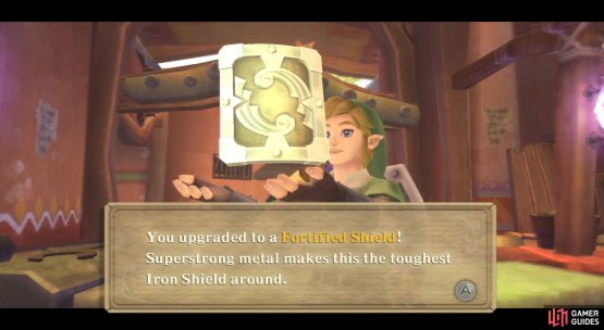 This is technically the second sturdiest shield in the game.