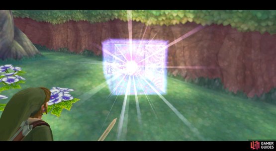 Goddess Cube: Near Gorko, on way to Skyview Temple.