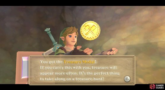 Here&rsquo;s the only and only Treasure Medal!