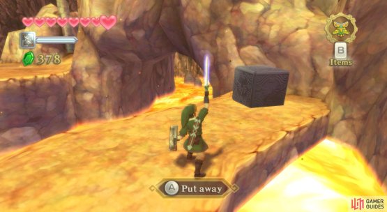 Goddess Chest: Head north from &ldquo;Volcano East&rdquo; Bird Statue, then take a left.