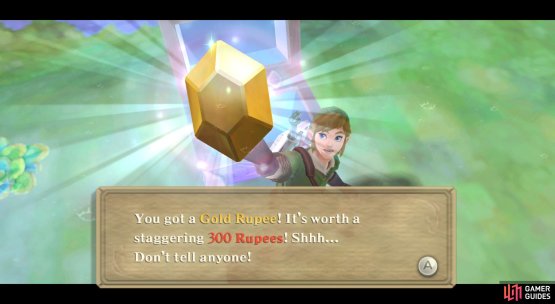 Inside is a small fortune: 300 Rupees!