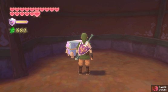 You might also notice a suspicious treasure chest inside.