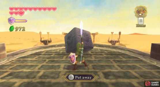 Goddess Cube: Outside, at the very top. Use the Clawshots in front of the exit.
