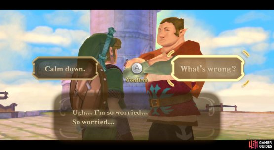 The game will draw your attention to Parrow when you&rsquo;re near his area.