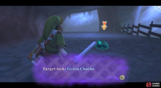 Slash with your sword to break them apart.