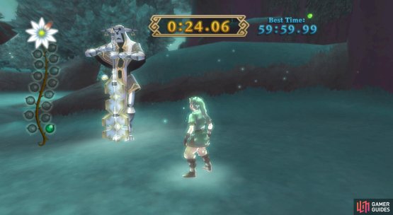The statue-like Guardians will chase you on foot.