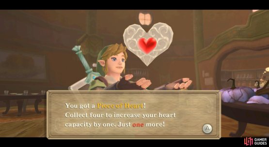 The Legend of Zelda: Skyward Sword Screenshot