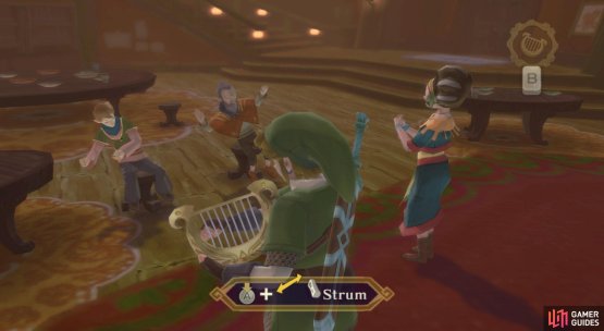 To finish off, you need to play the harp decently well to obtain this Piece of Heart.