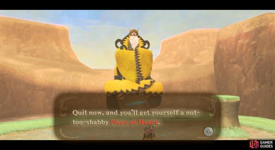 Speak to the Thunder Dragon after learning his portion of the Song of the Hero.