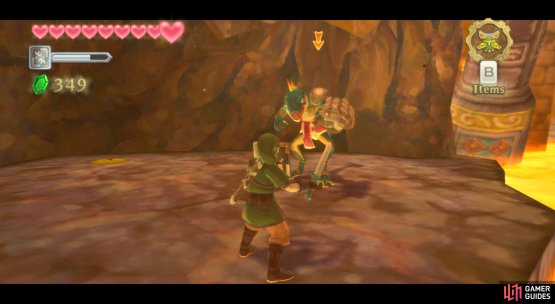 Lizalfos in the Earth Temple.