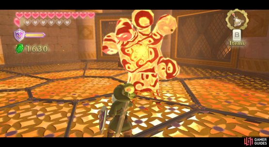 A Magmanos in the Fire Sanctuary.