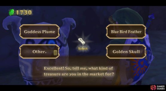 Play the Goddess Harp here to reveal the Moonlight Merchant.