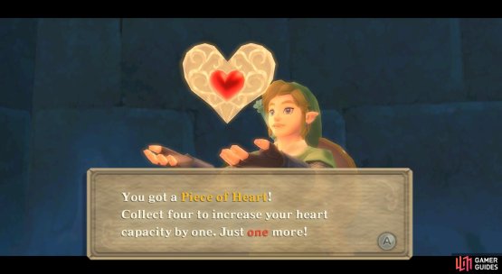 Hitting the crystal switch will unlock the bars, allowing you to grab this towards the north side.