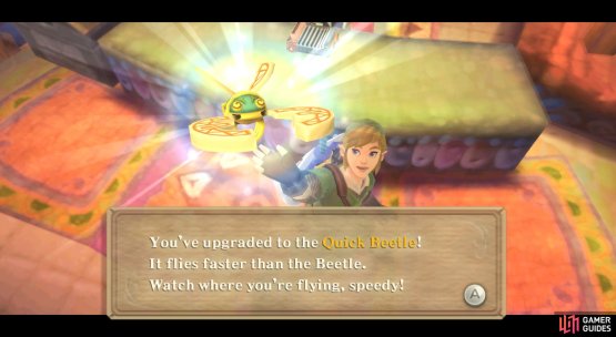 The Quick Beetle has improved speed.