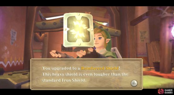 Now your Iron Shield is even sturdier!
