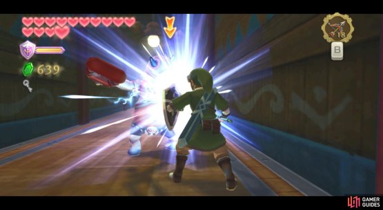 This shield can parry electric and curse attacks.
