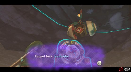 Bounce the projectiles back and slash the mini versions.