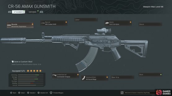 CR-56 AMAX w/ Attachments