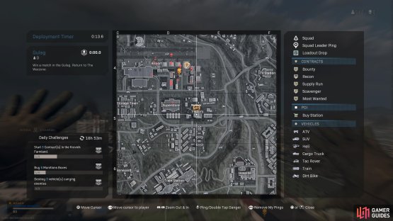 Head to this location of the Airport Maintenance 
