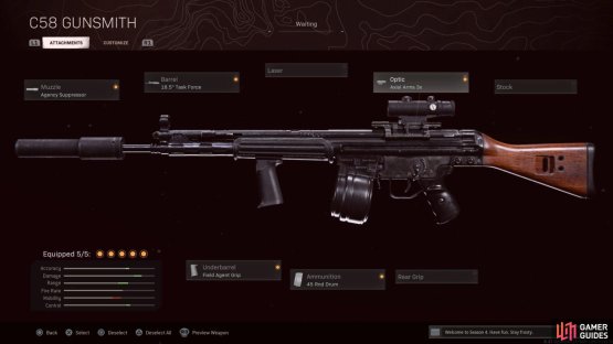 C58 w/ Attachments
