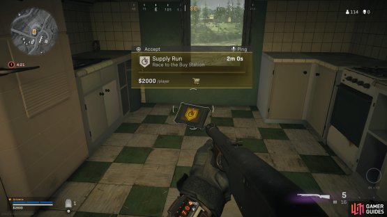 Accept the Supply Run Contractt