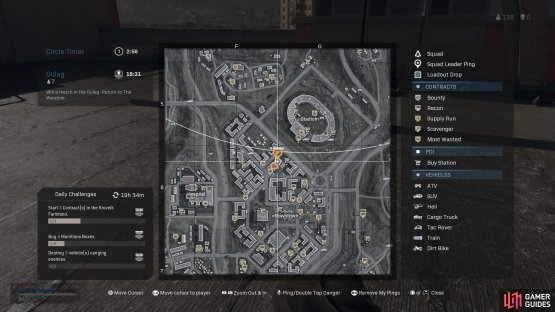 Head to this location of the area