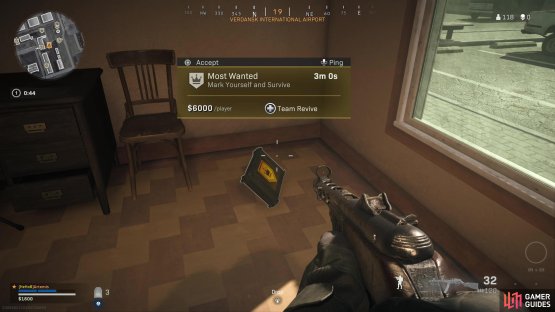then look for contracts and cash to allow you purchase your personal loadout. 