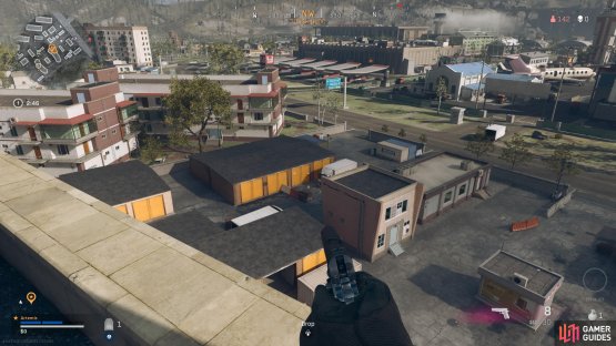 and take out incoming enemies from above.